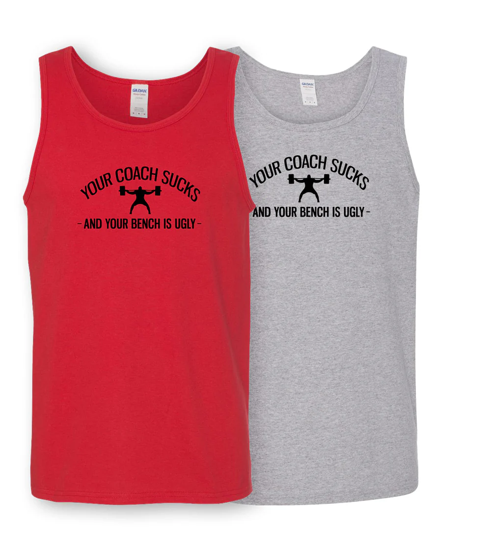 elitefts Your Coach Sucks Tank Top
