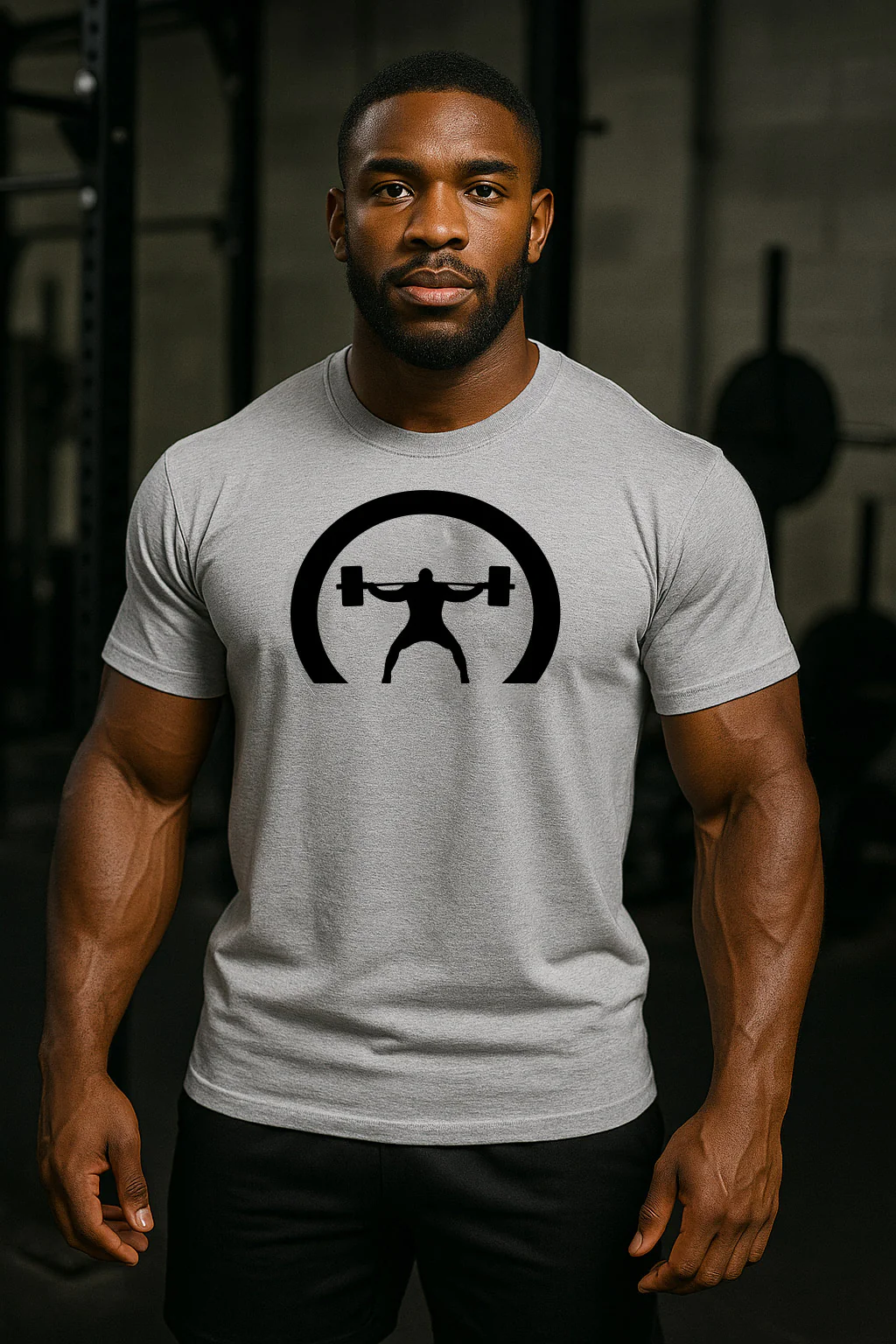 elitefts Crescent Only Black T-Shirt - Image 5