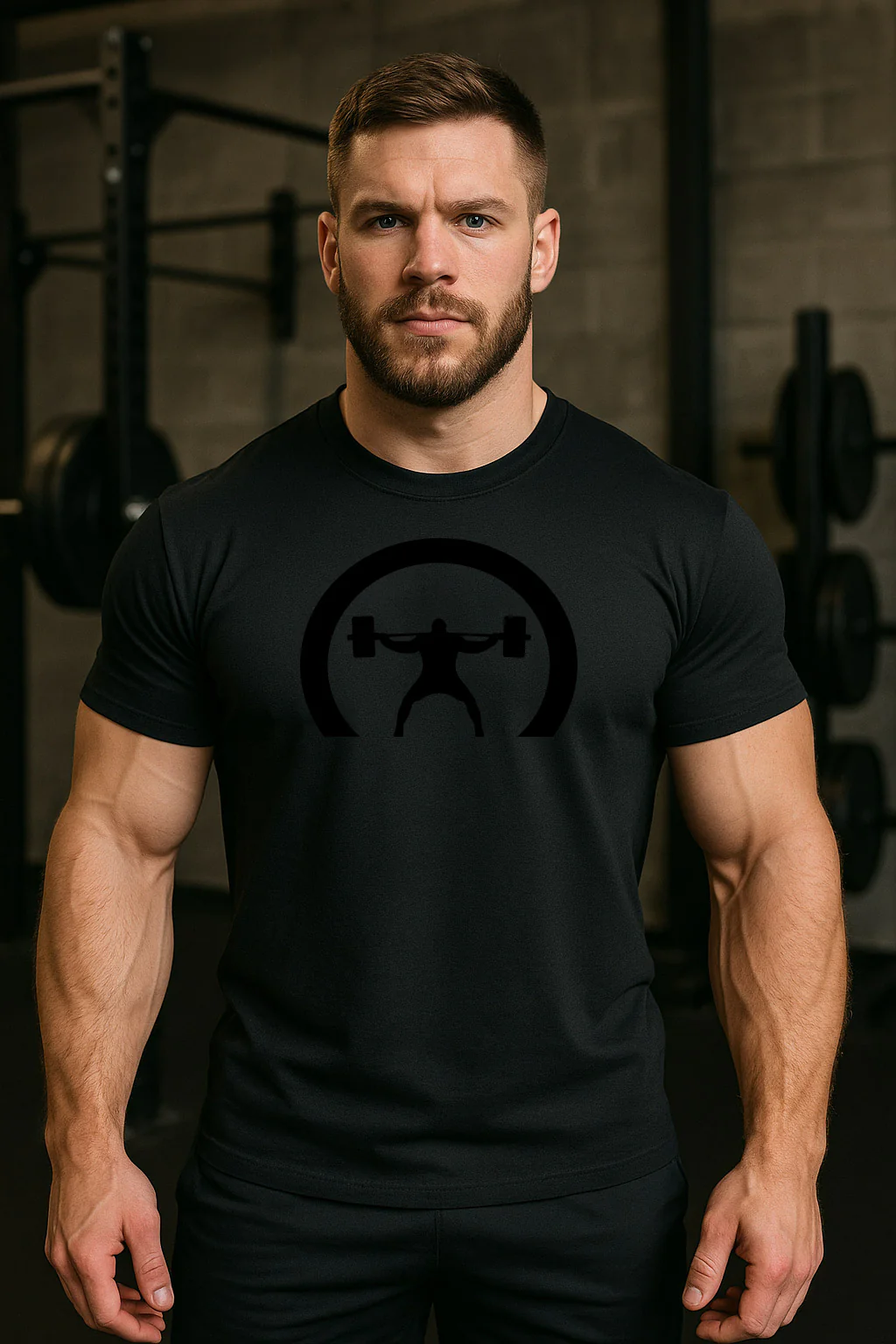 elitefts Crescent Only Black T-Shirt - Image 7