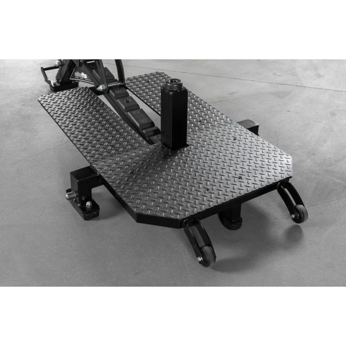 elitefts 0-90 Degree Signature Bench w/ Extra Large Spotter Platform and Kick Stand - Image 3