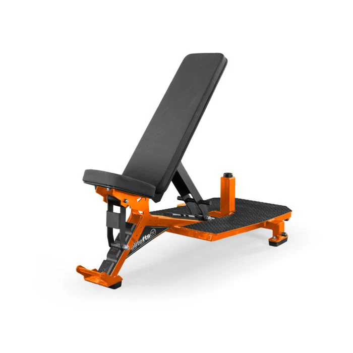elitefts 0-90 Degree Signature Bench w/ Extra Large Spotter Platform and Kick Stand - Image 8