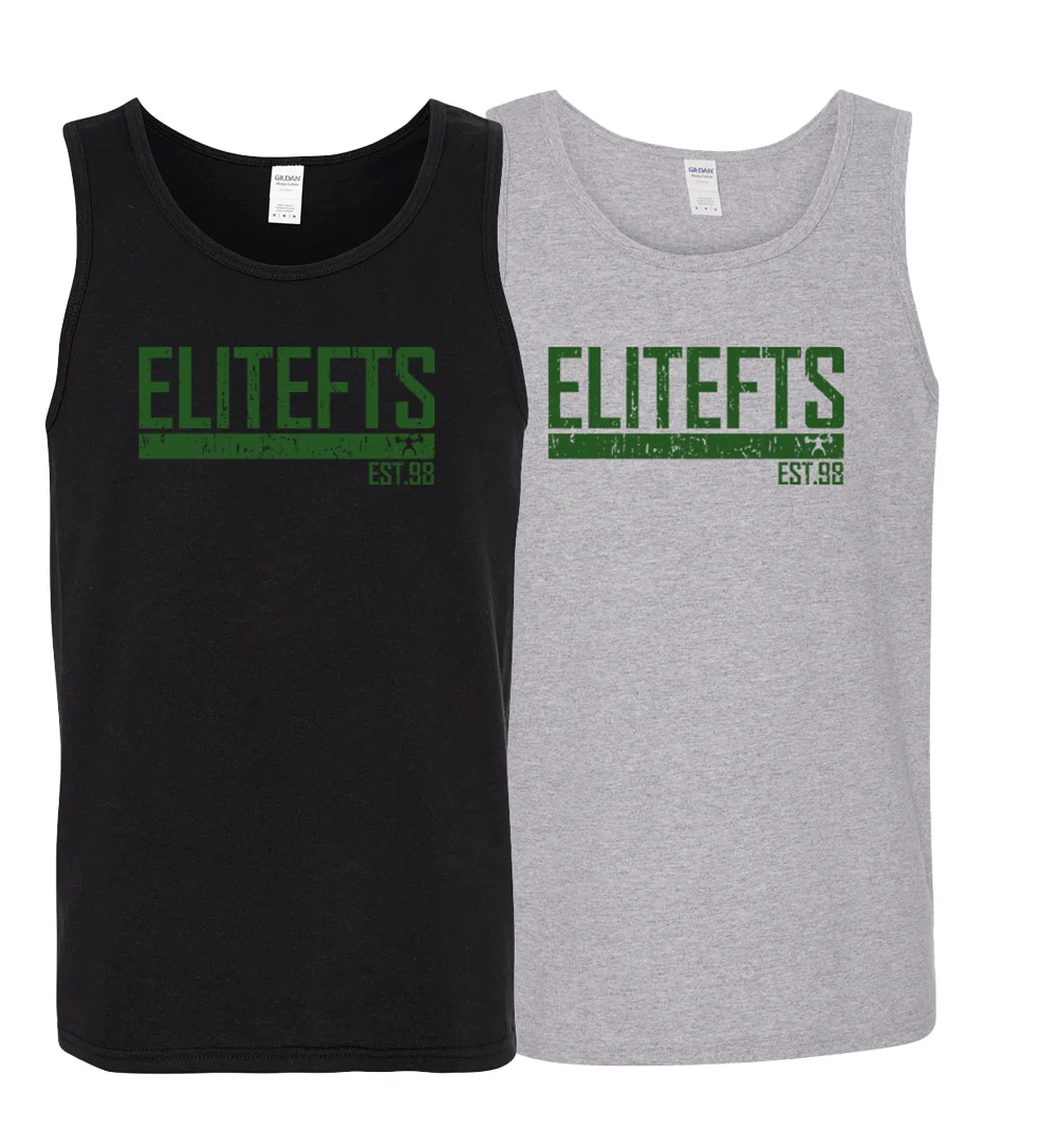 elitefts Agency Green Tank Top