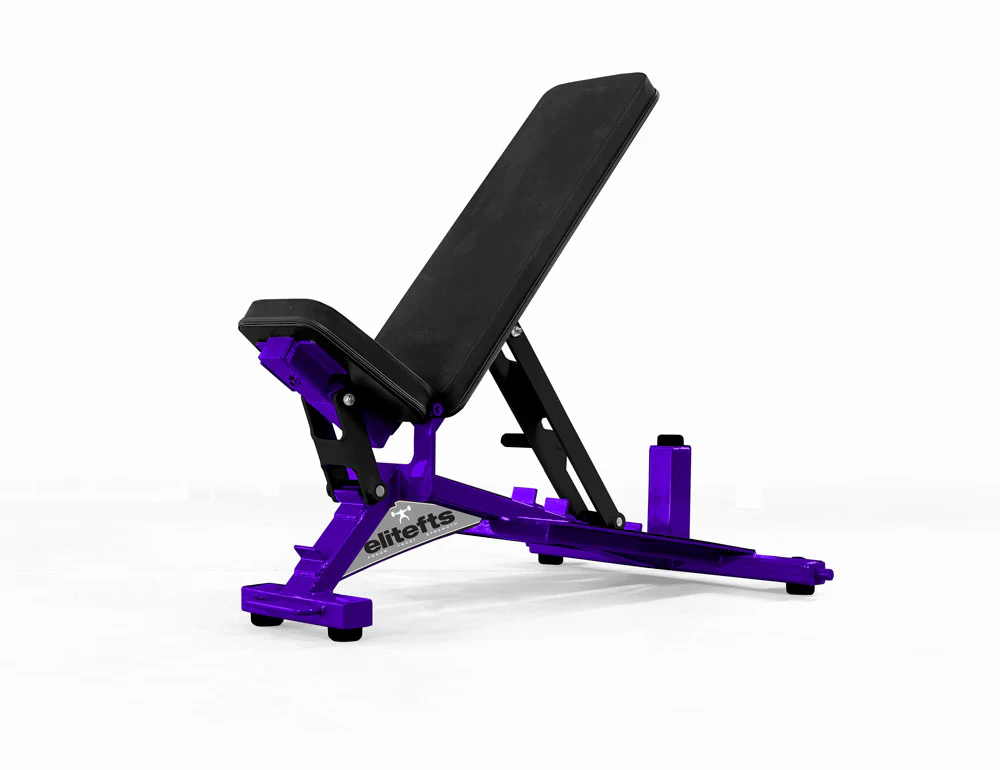elitefts Collegiate 0-90 Bench with Spotting Steps and Kick Stand - Image 8