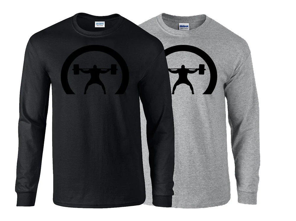 elitefts Crescent Only Black Long Sleeve T-Shirt