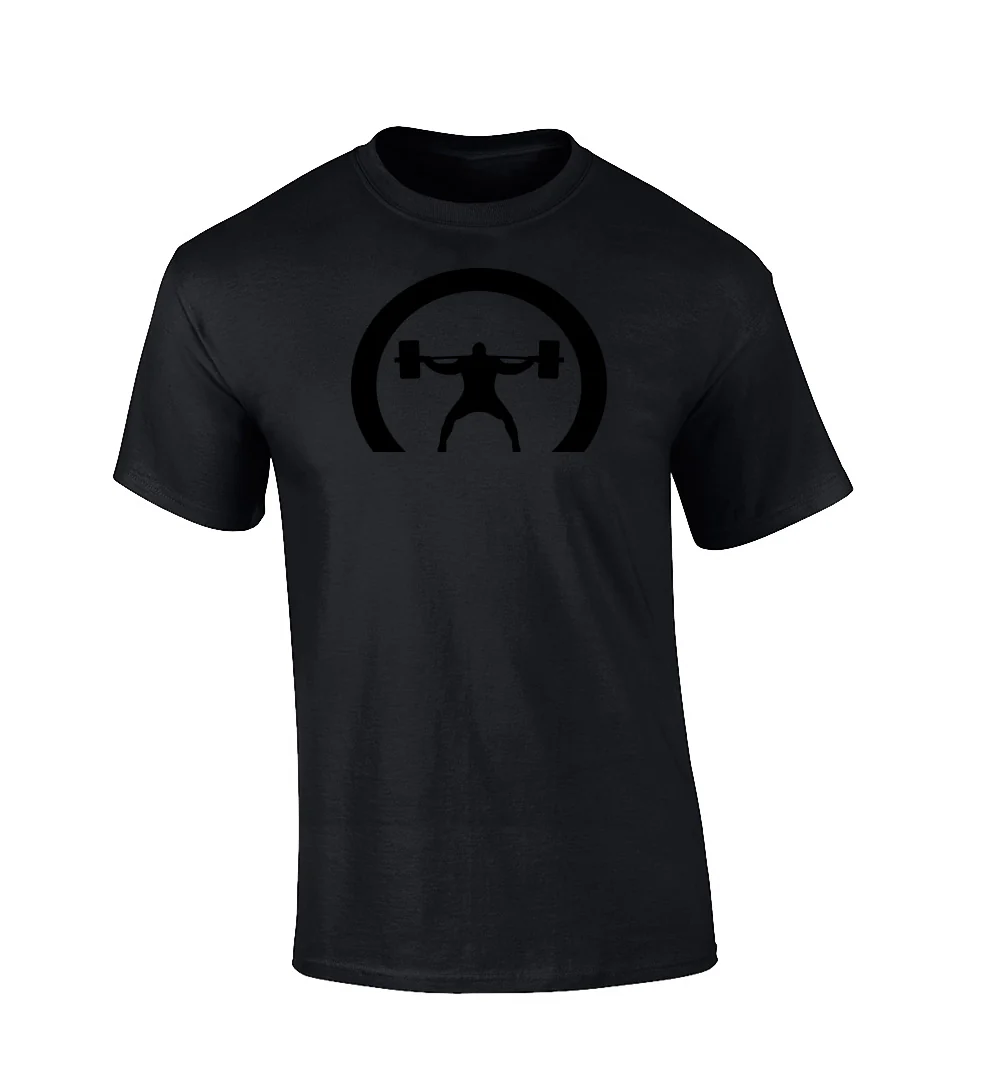elitefts Crescent Only Black T-Shirt - Image 2