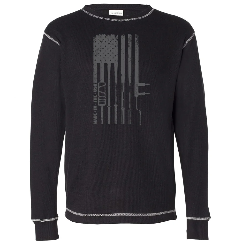elitefts Flag Barbell Thermal Long Sleeve Shirt