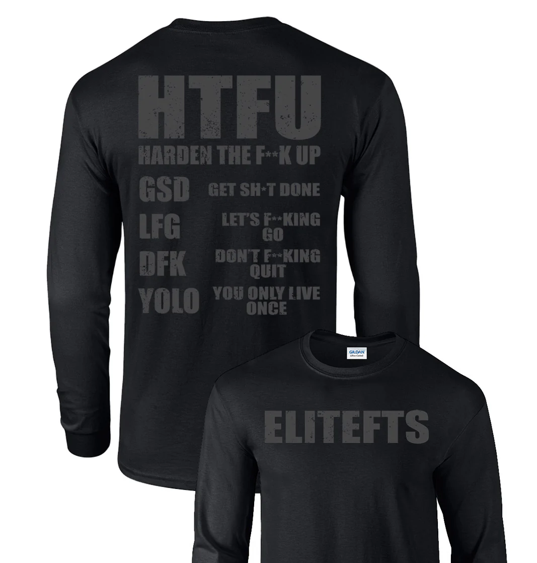 elitefts HTFU Long Sleeve T-Shirt - Image 2