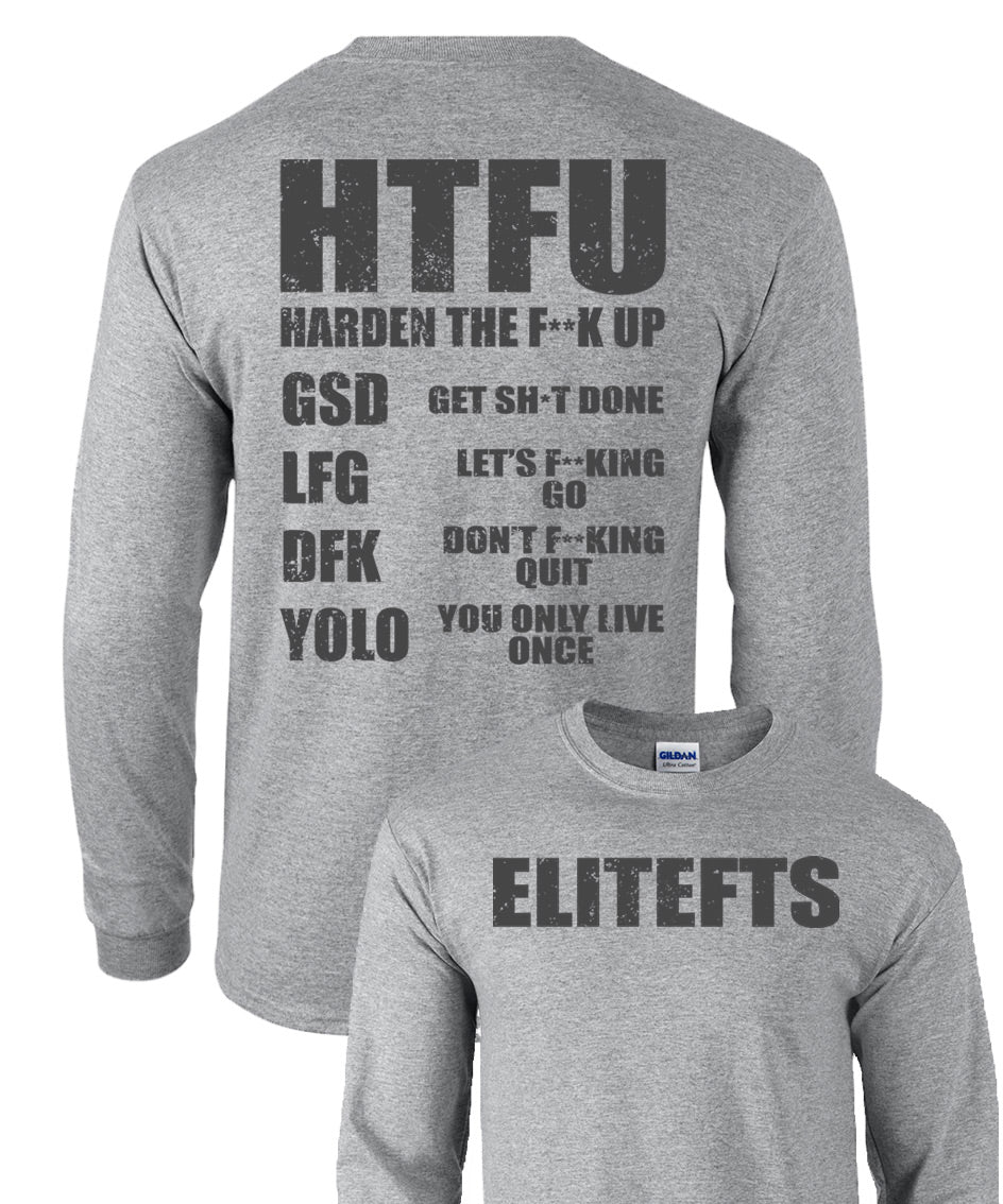 elitefts HTFU Long Sleeve T-Shirt - Image 3