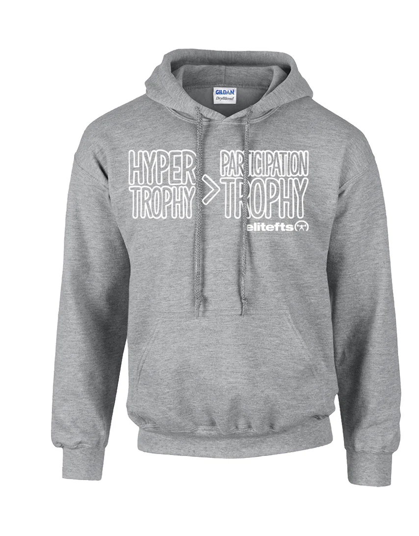 elitefts Hyper Trophy>Participation Trophy Hoodie - Image 3