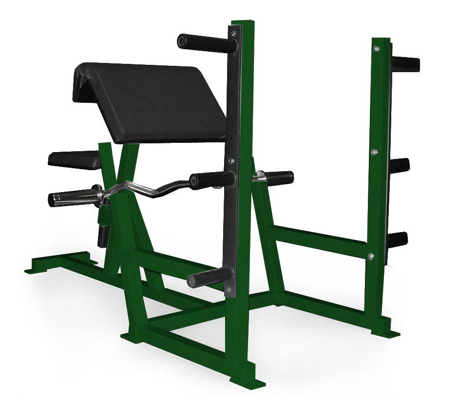 elitefts Preacher Curl with Weight Racks - Image 4