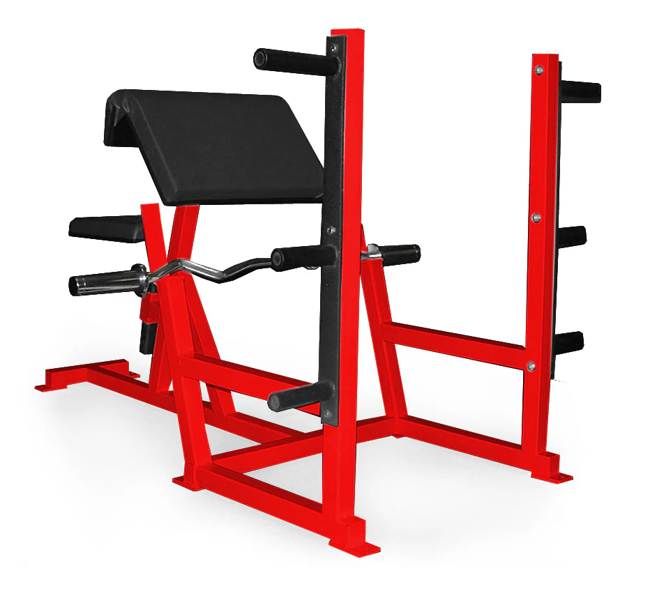 elitefts Preacher Curl with Weight Racks - Image 7