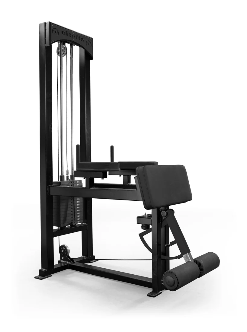 elitefts Signature Standing Leg Curl  Selectorized with 150lb Weight Stack - Image 3