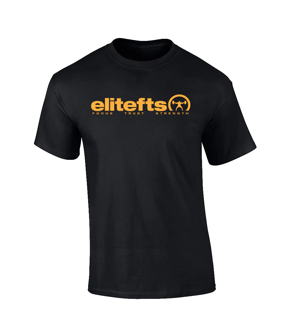 elitefts Tagline Gold T-Shirt - Image 2
