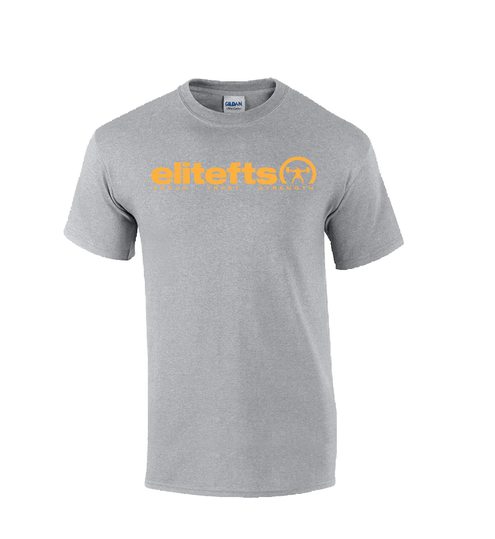 elitefts Tagline Gold T-Shirt - Image 3