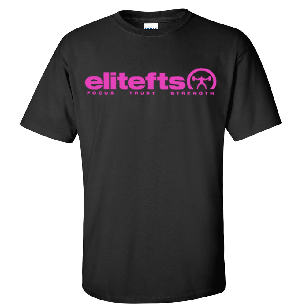 elitefts Tagline Pink T-Shirt - Image 2