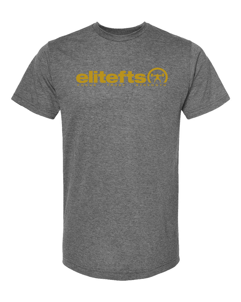 elitefts Tagline Vegas Gold Premium T-Shirt - Image 11