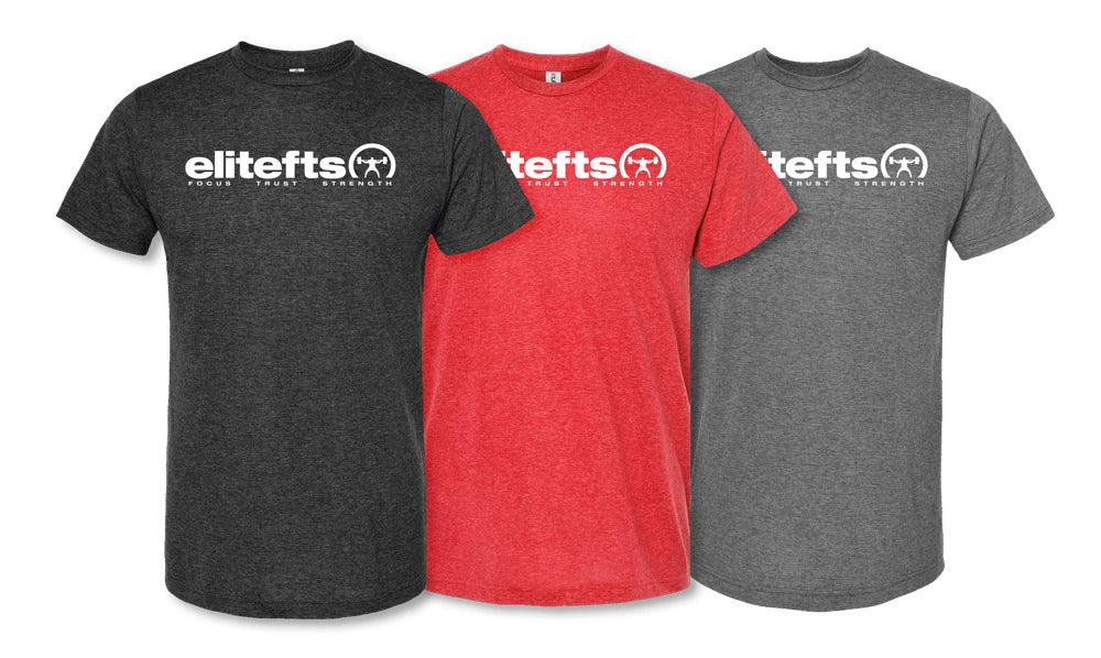elitefts Tagline White Premium T-Shirt