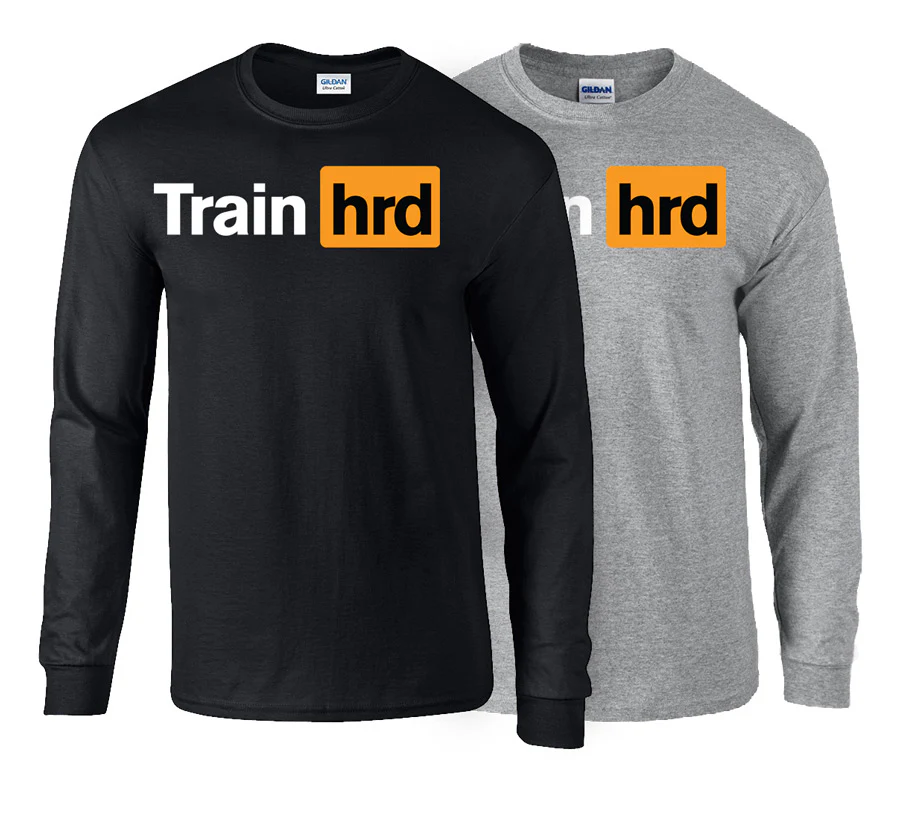 elitefts Train Hard Long Sleeve T-Shirt