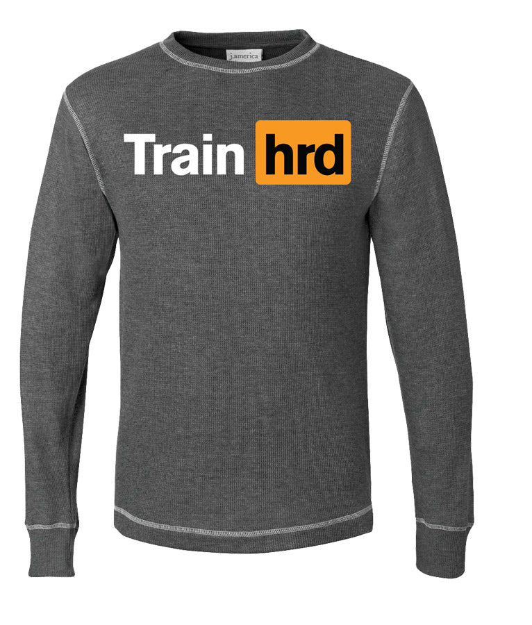 elitefts Train Hard Thermal Long Sleeve Shirt - Image 2
