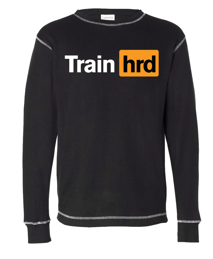 elitefts Train Hard Thermal Long Sleeve Shirt - Image 3