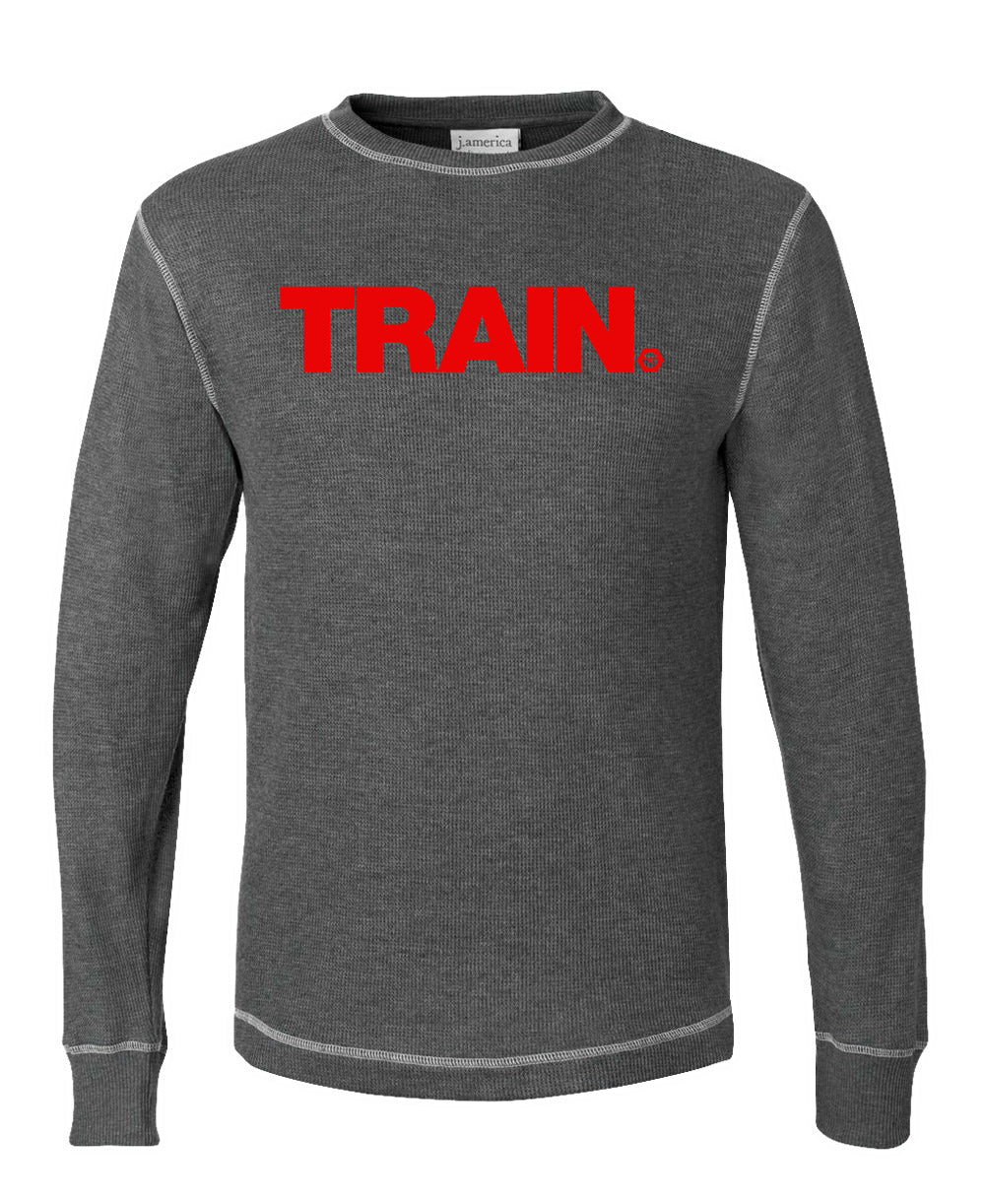 elitefts Train Red Thermal Long Sleeve Shirt - Image 3