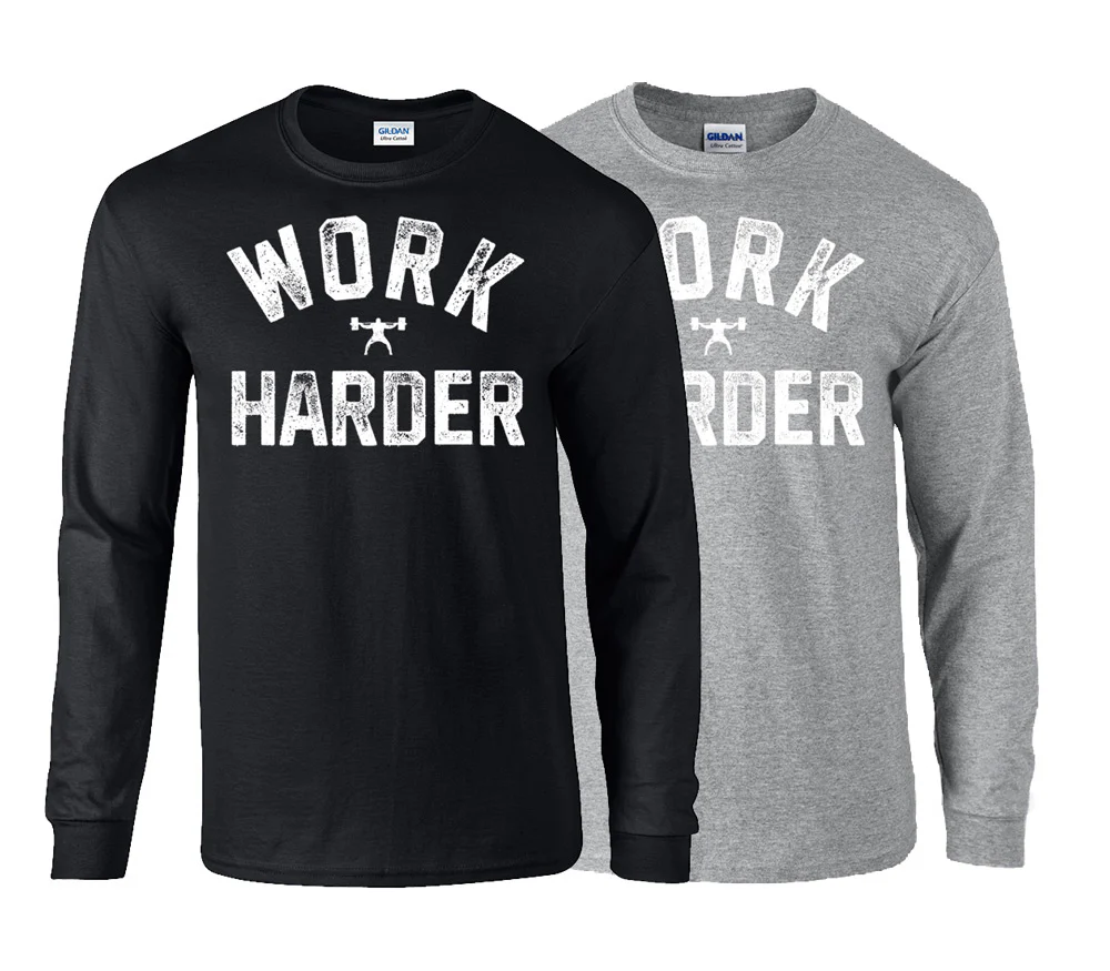 elitefts Work Harder Long Sleeve T-Shirt
