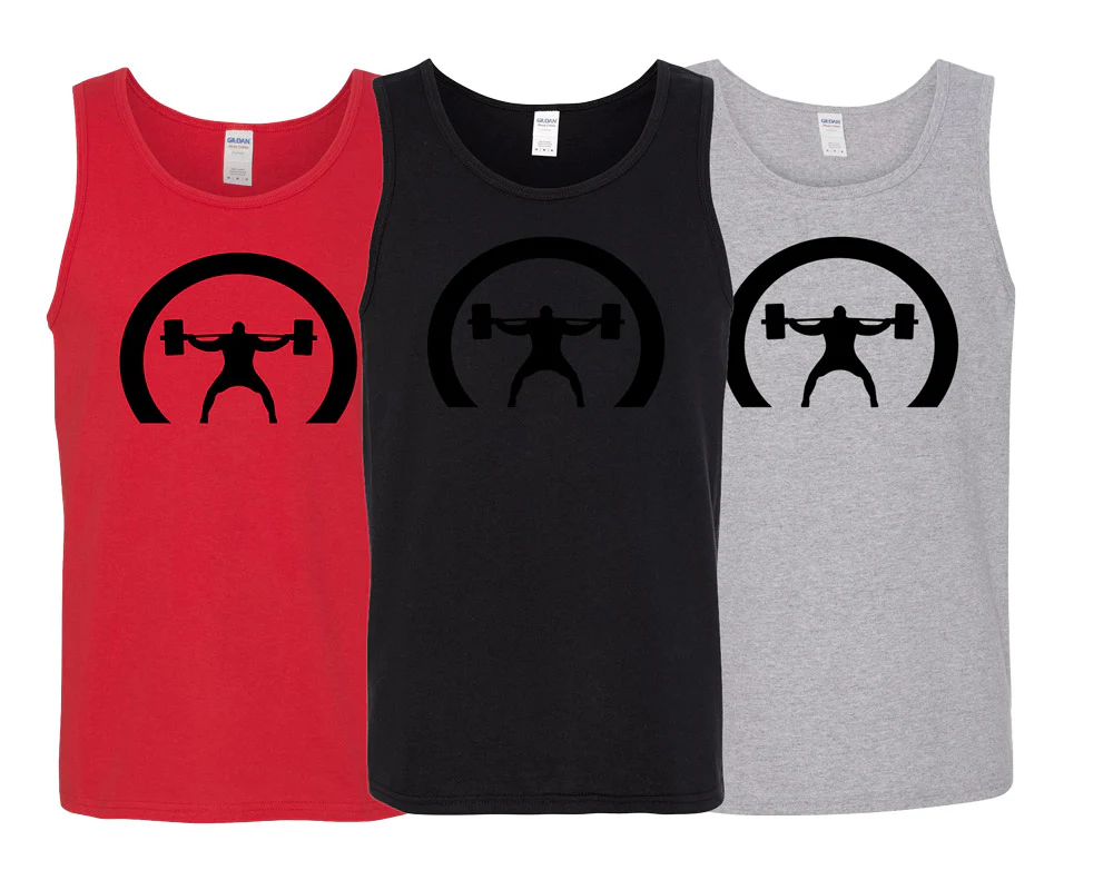 elitefts Crescent Only Black Tank Top