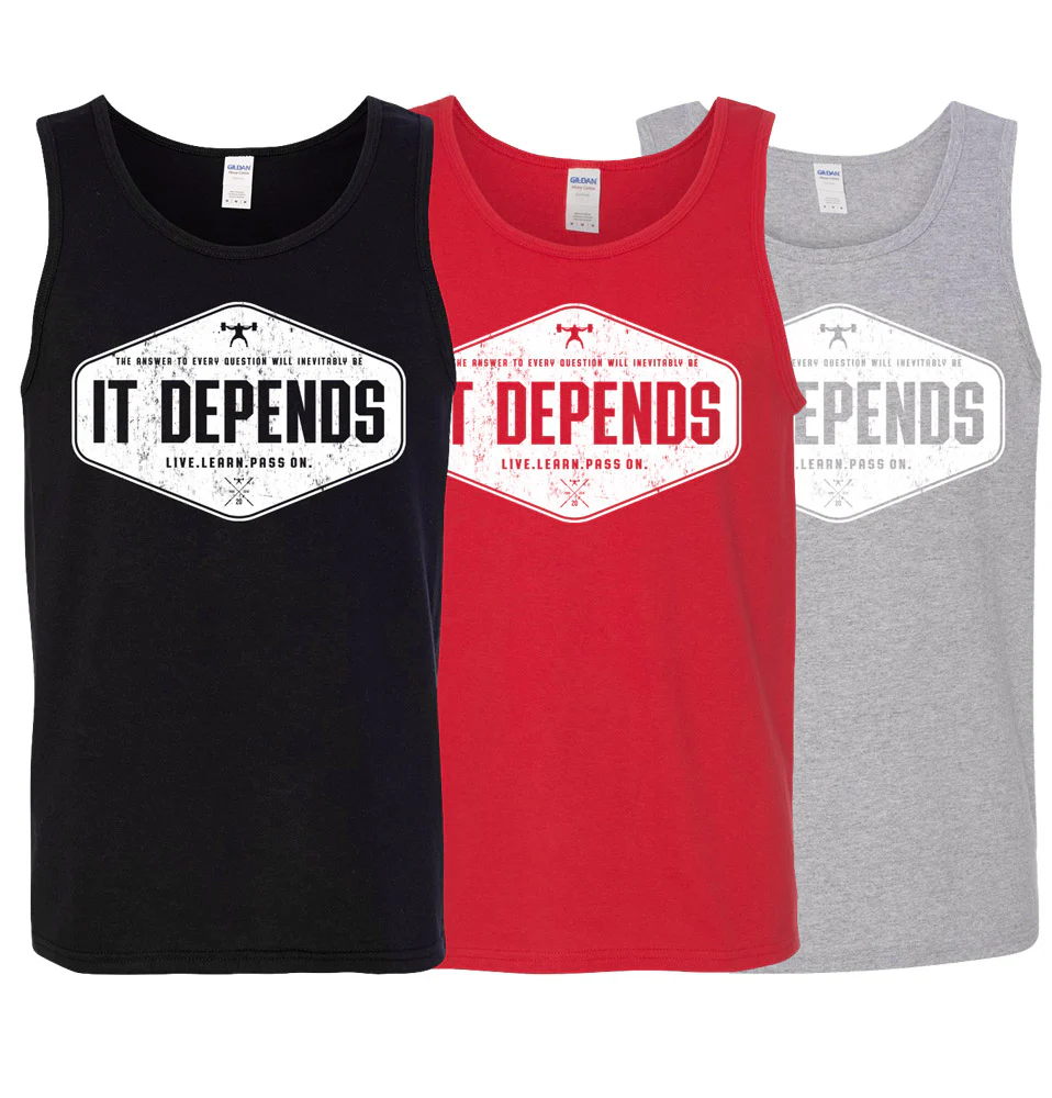elitefts It Depends Tank Top