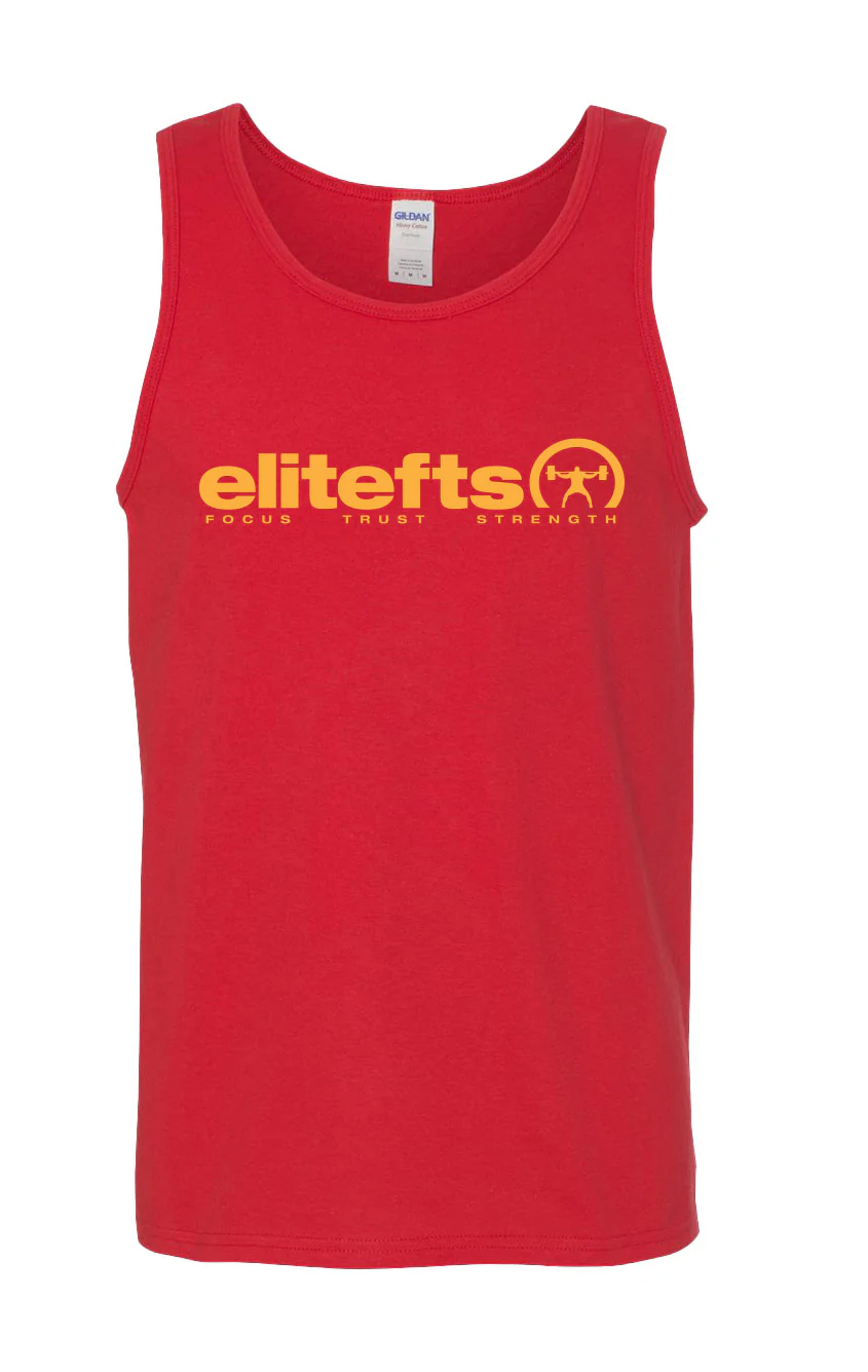 elitefts Tagline Gold Tank Top - Image 10