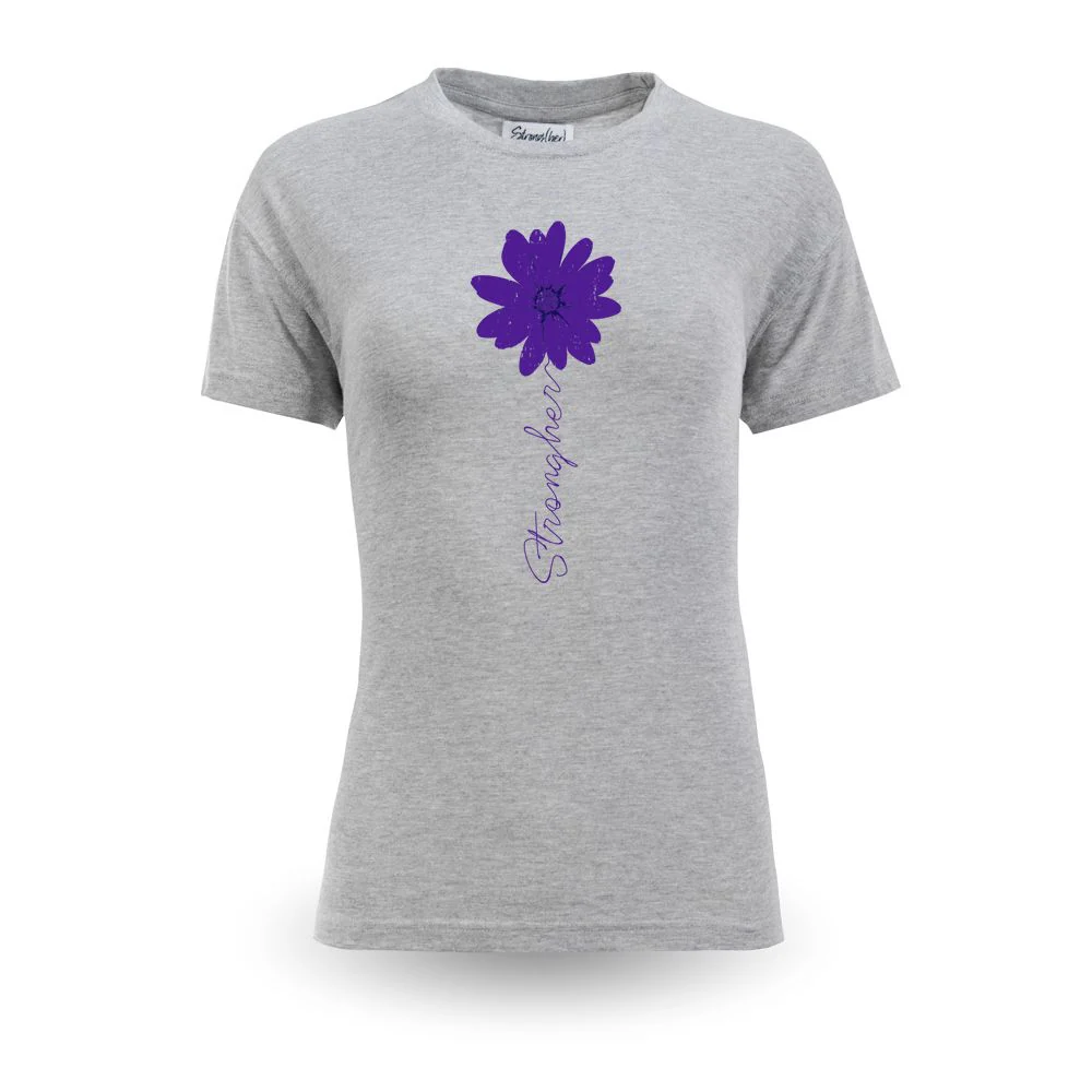 (HER) Purple Flower Tee - Image 3