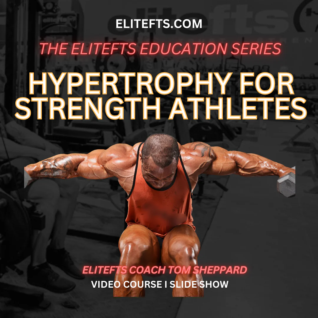 Hypertrophy For Athletes Webinar Course