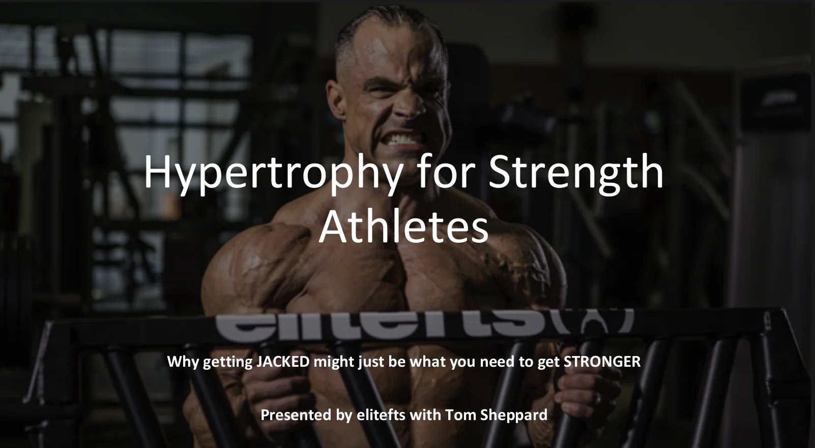 Hypertrophy For Athletes Webinar Course - Image 2