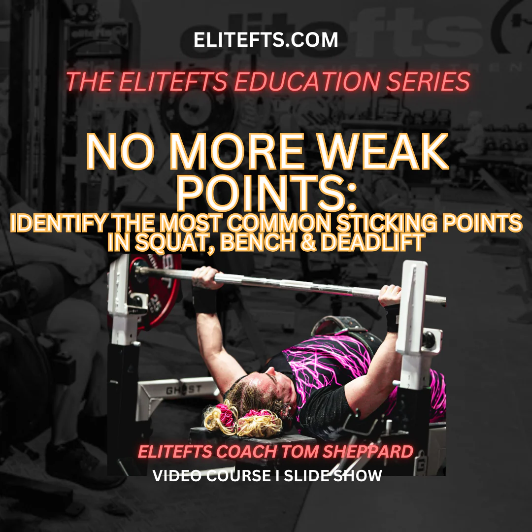 No More Weak Points Webinar Course