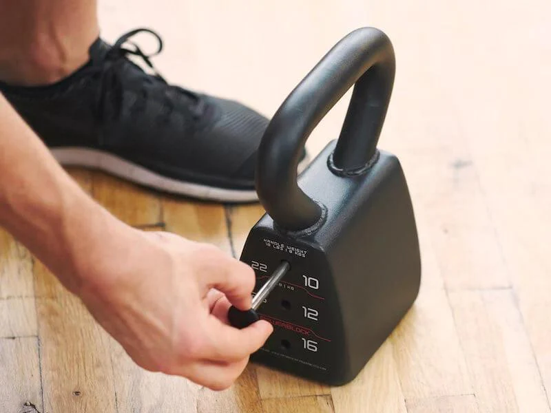 PowerBlock Light Adjustable Kettlebell 18-35lb - Image 4