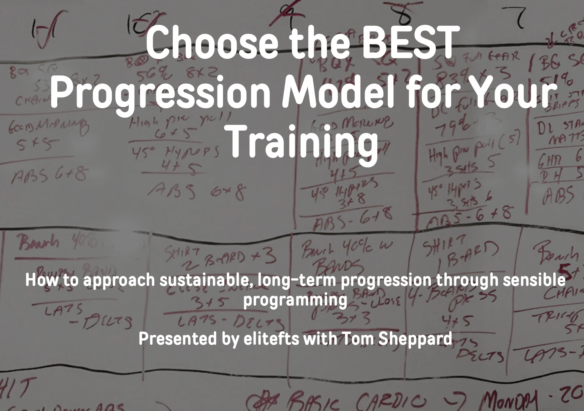 Progression Systems Webinar
