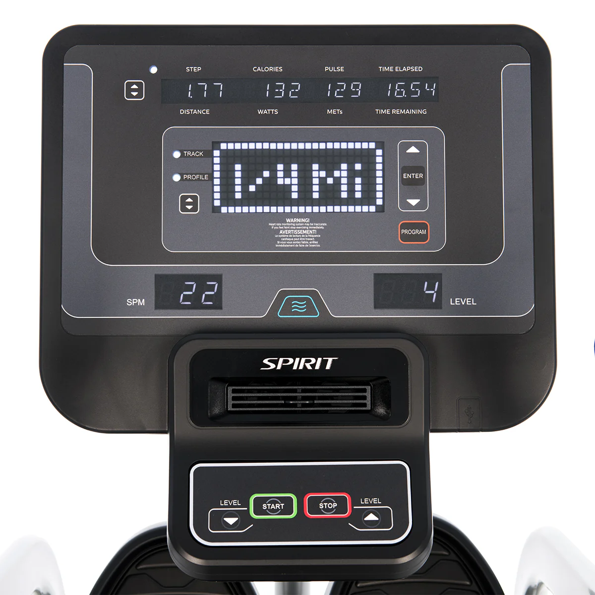 Spirit Fitness CRS800 Recumbent Stepper - Image 3