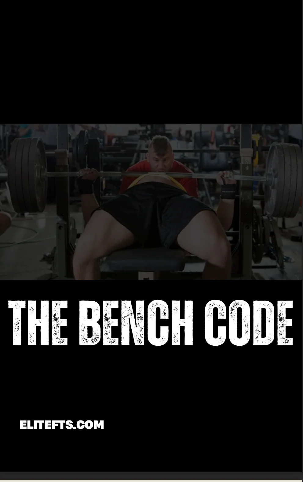 THE BENCH CODE (E-BOOK)